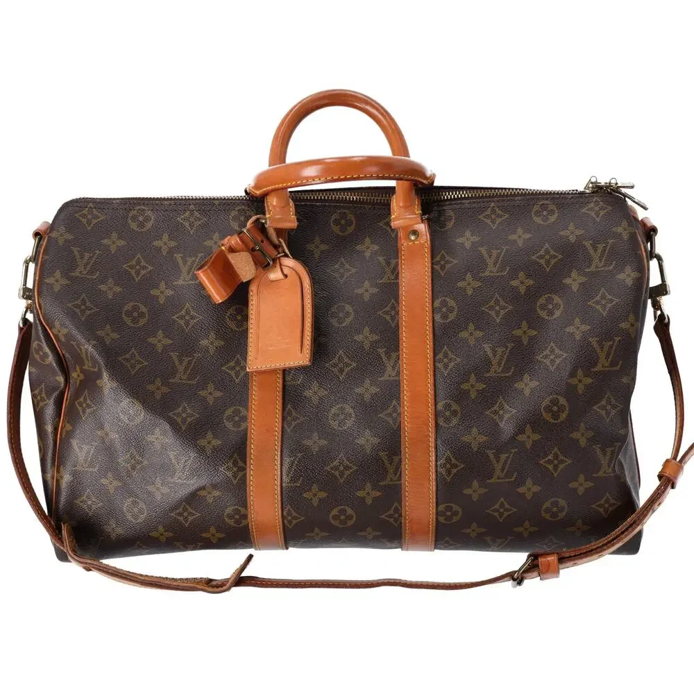 Louis Vuitton Keepall Bandouliere 45 Monogram Boston Bag M41418 Canvas